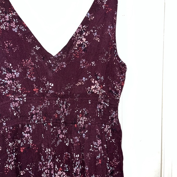 Aeropostale Floral Multicolor Babydoll Dress NWT — Large - Picture 3 of 6